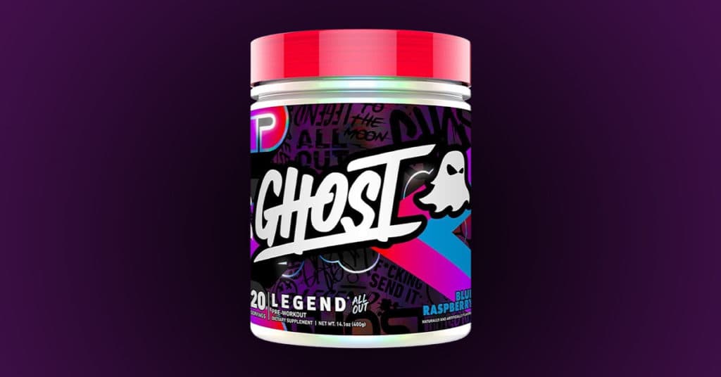 Ghost Legend All Out - Blue Raspberry